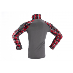 Invader Gear - Flannel Combat Shirt Czerwony