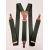 Szelki myśliwskie 35mm guma belgijska zielone